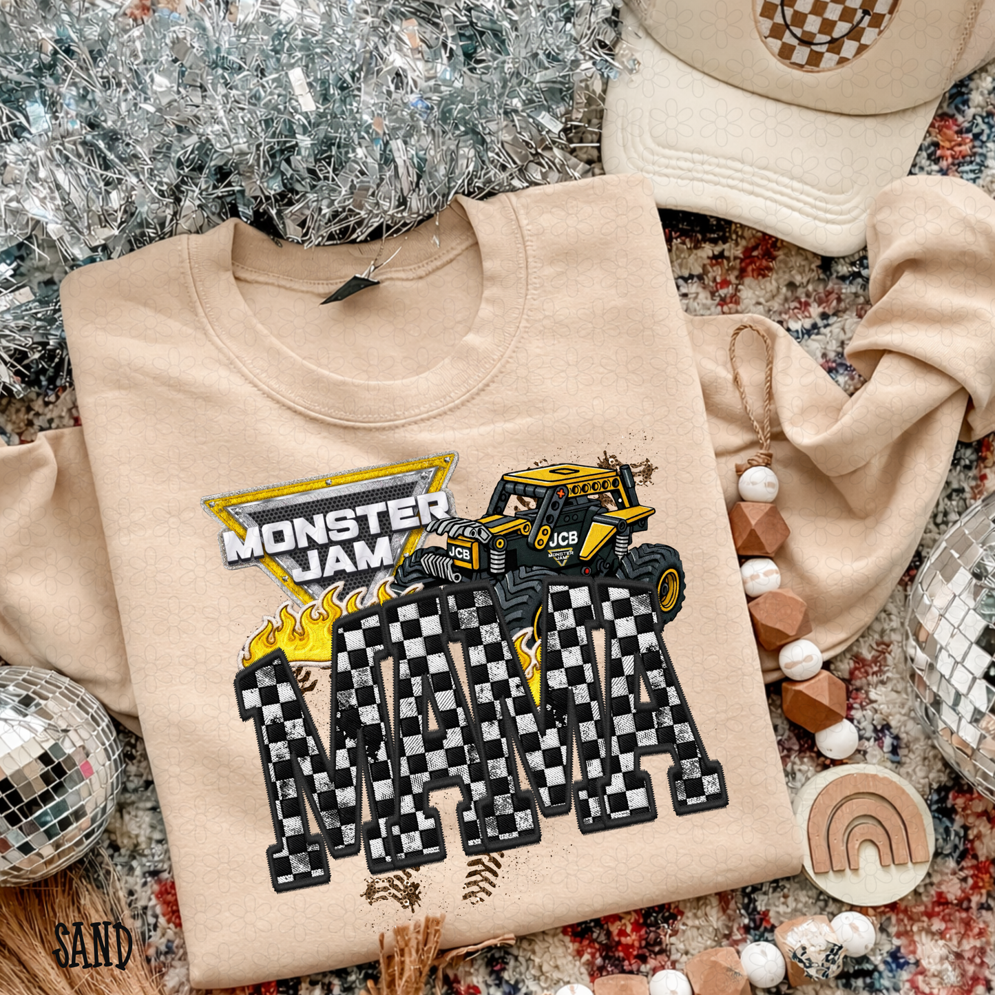 Monster Jam Mama Without Bows (Multiple Options) DTF Transfer