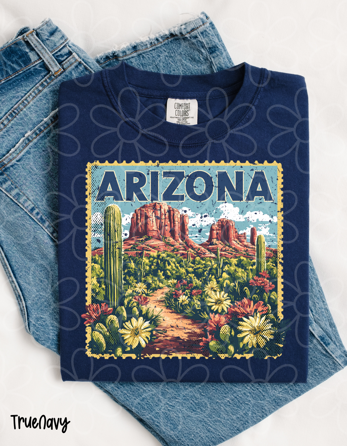 Distressed States - Multiple Options Kids Completed Tee