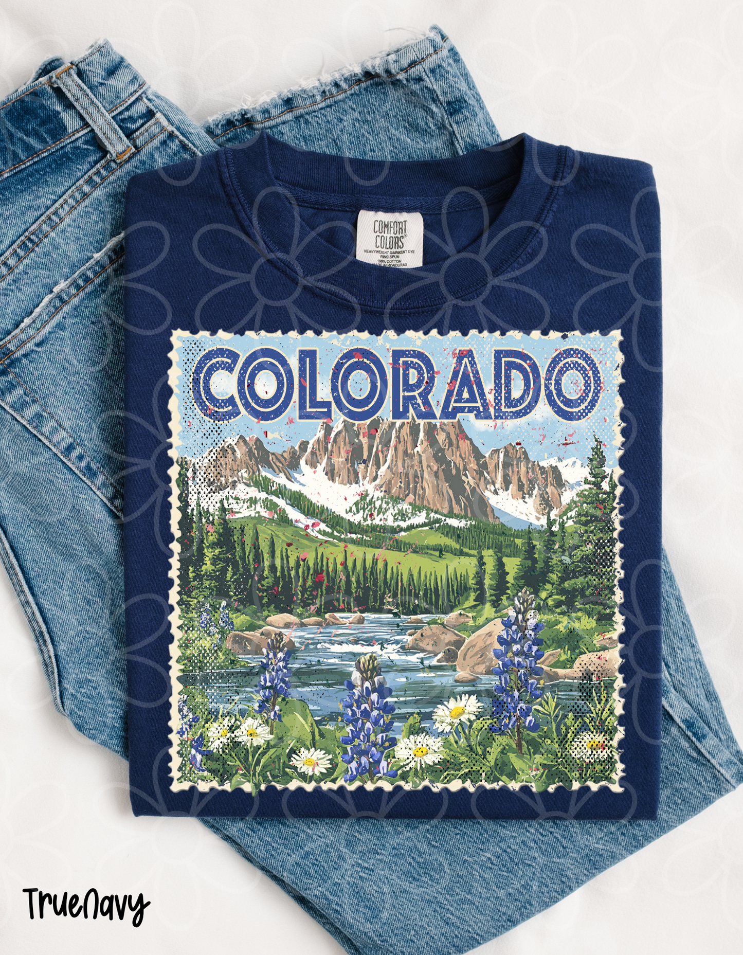 Distressed States - Multiple Options Kids Completed Tee