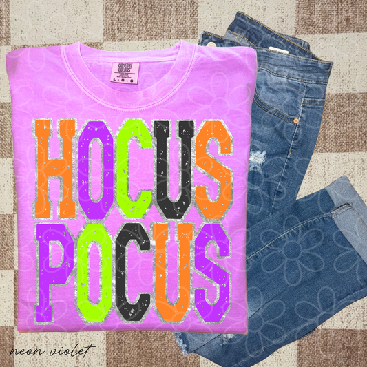 Distressed Hocus Pocus Kids Completed Tee