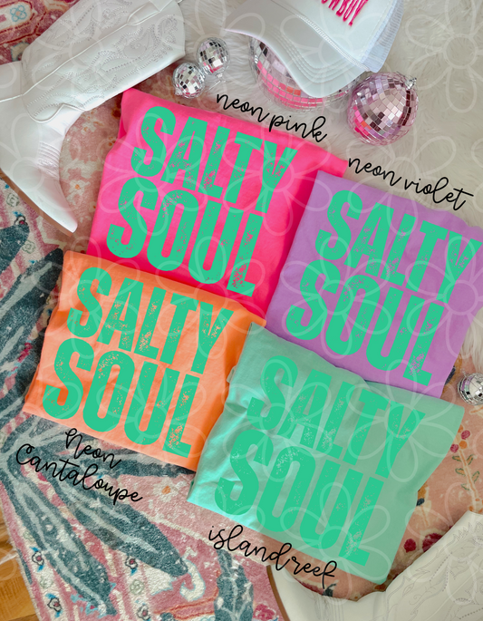 Distressed Salty Soul DTF Transfer