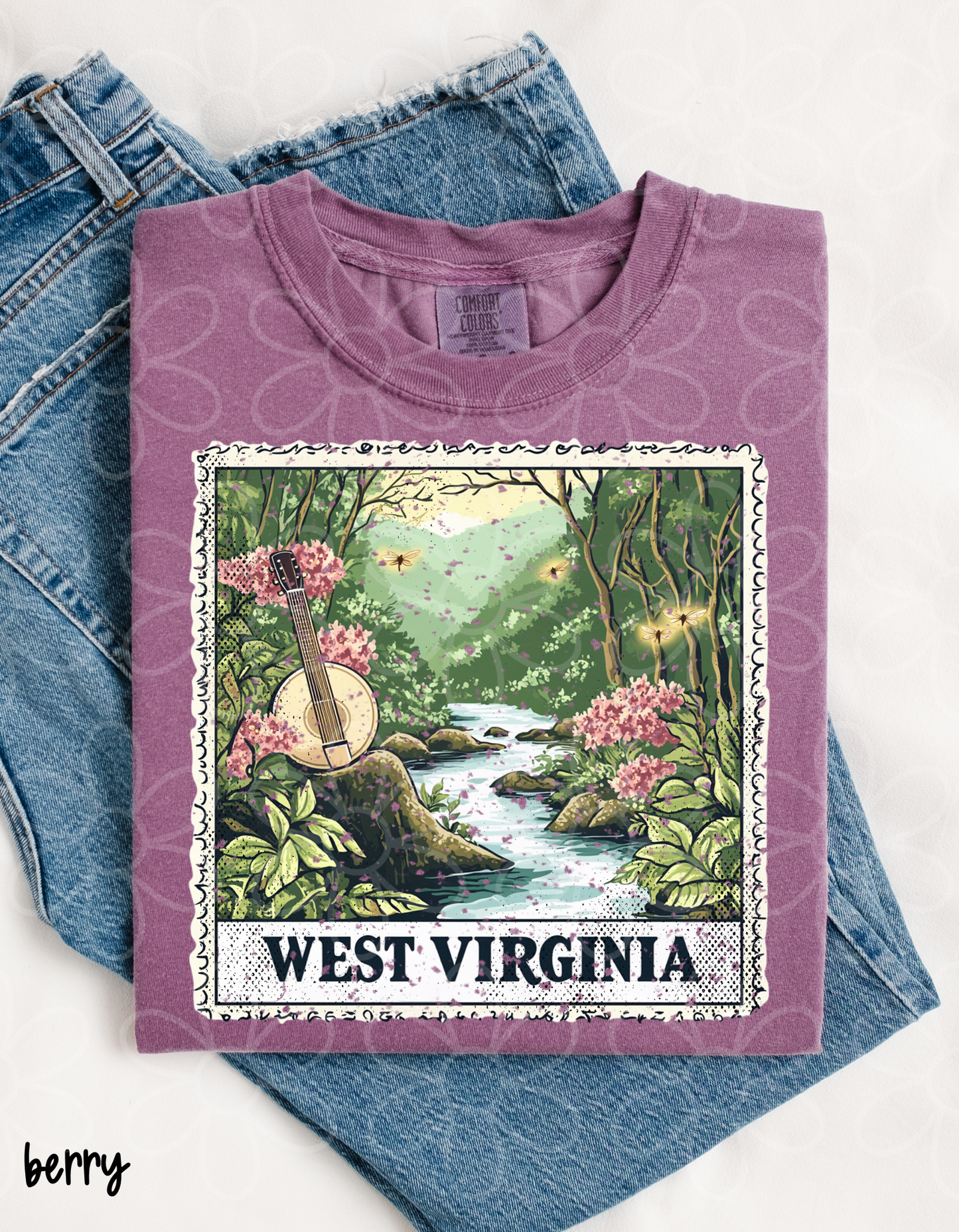 Distressed States - Multiple Options Kids Completed Tee