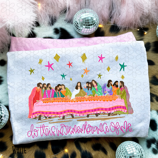 Do This In Remembrance Of Me Kids Completed Tee