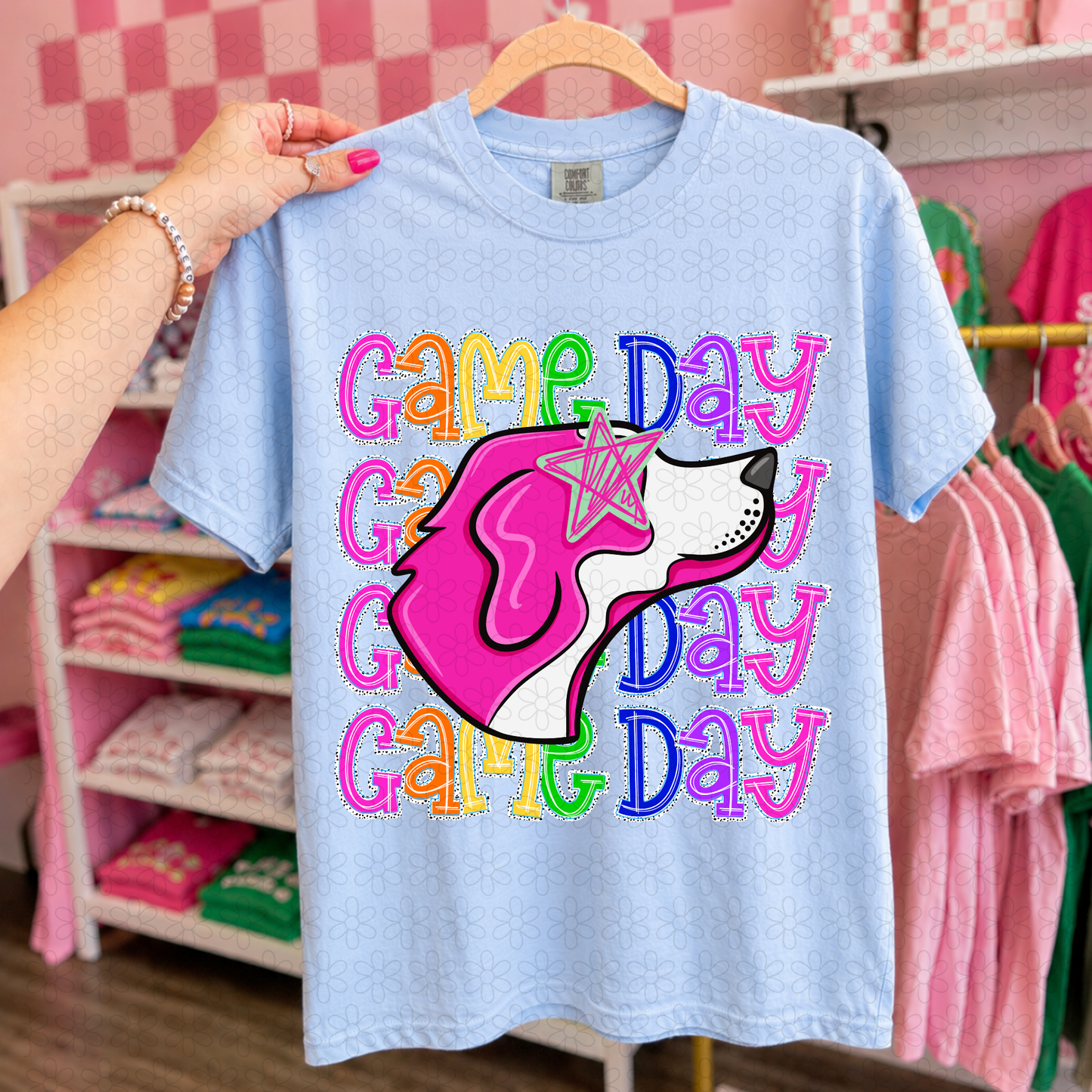 Preppy Game Day Mascots (Multiple Options) DTF Transfer