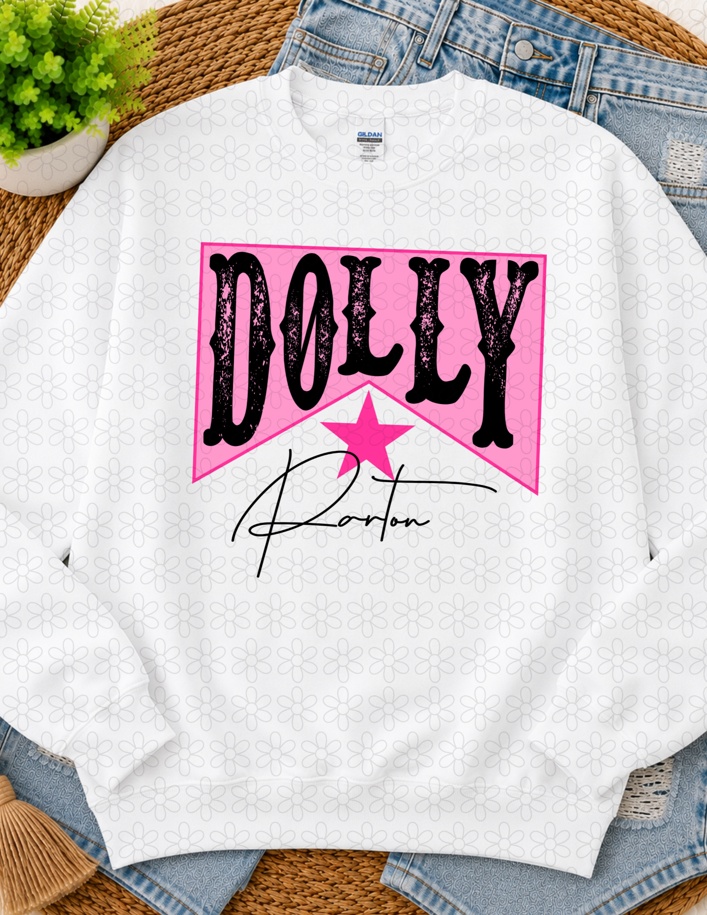 Dolly Parton DTF Transfer
