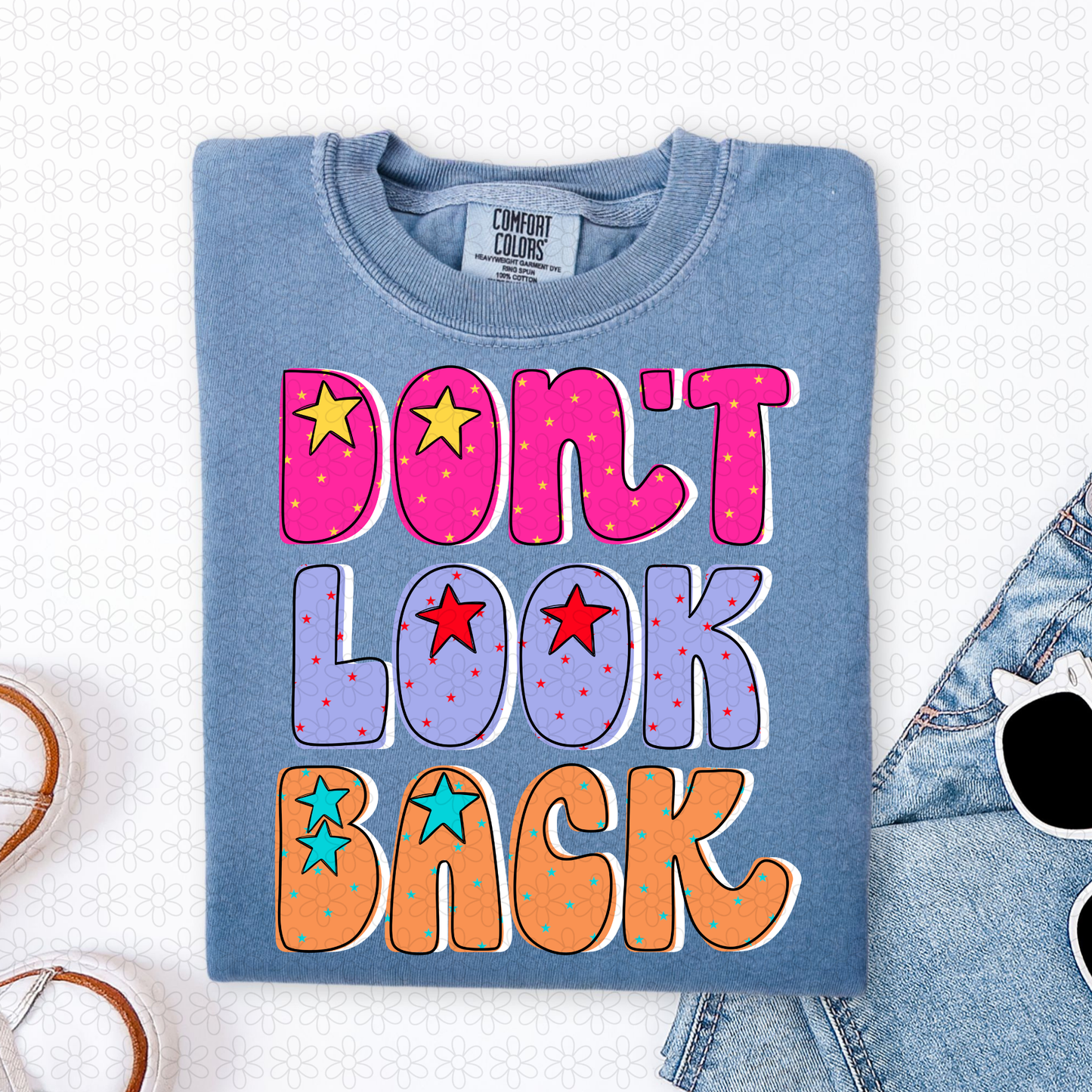 Don't Look Back Completed Tee