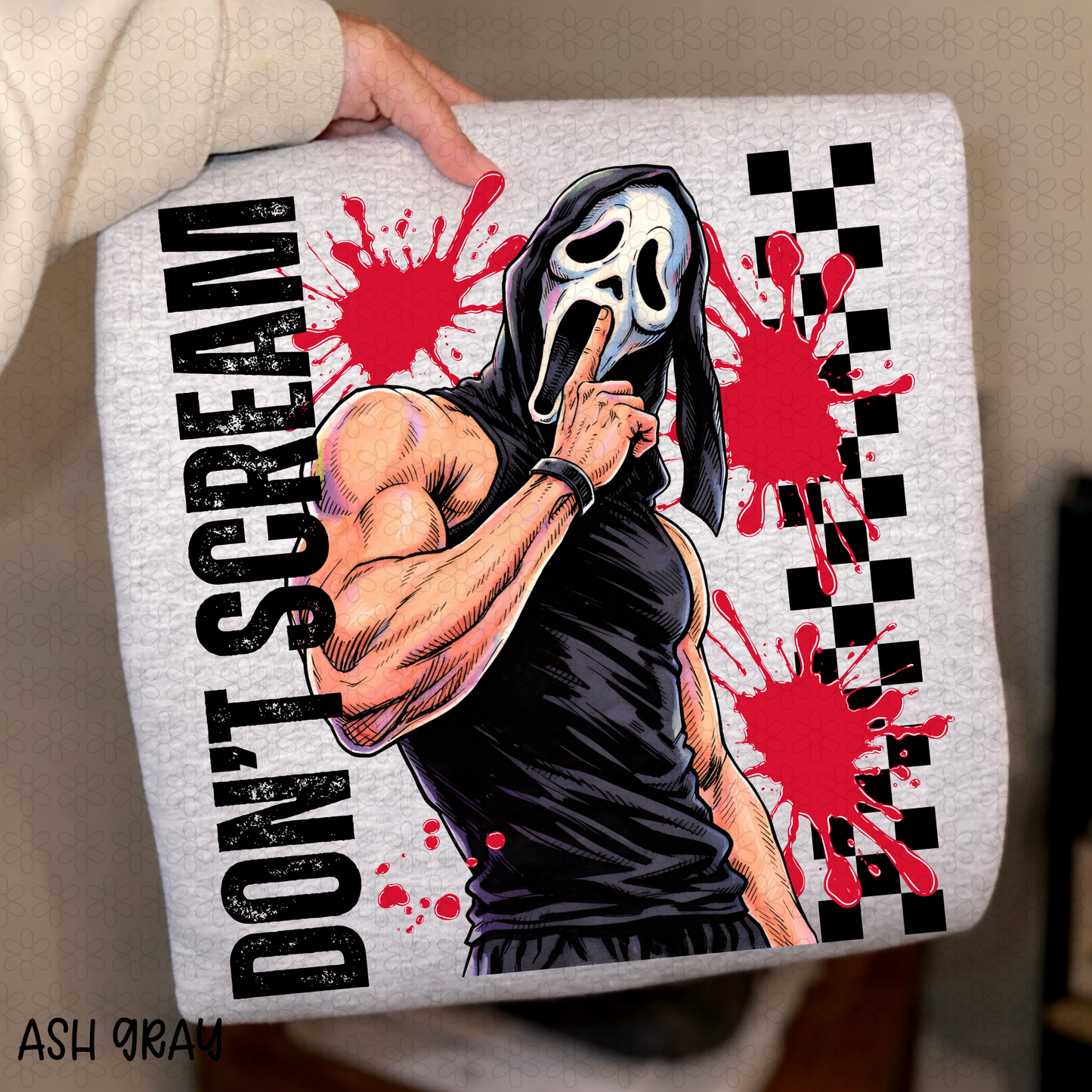 Don't Scream DTF Transfer