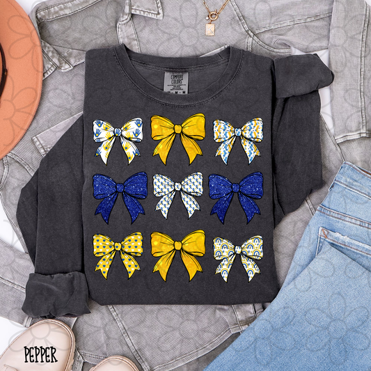 Down Syndrome Awareness Bows Completed Tee