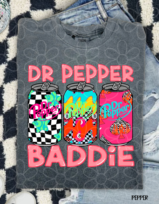 Dr Pepper Baddie DTF Transfer