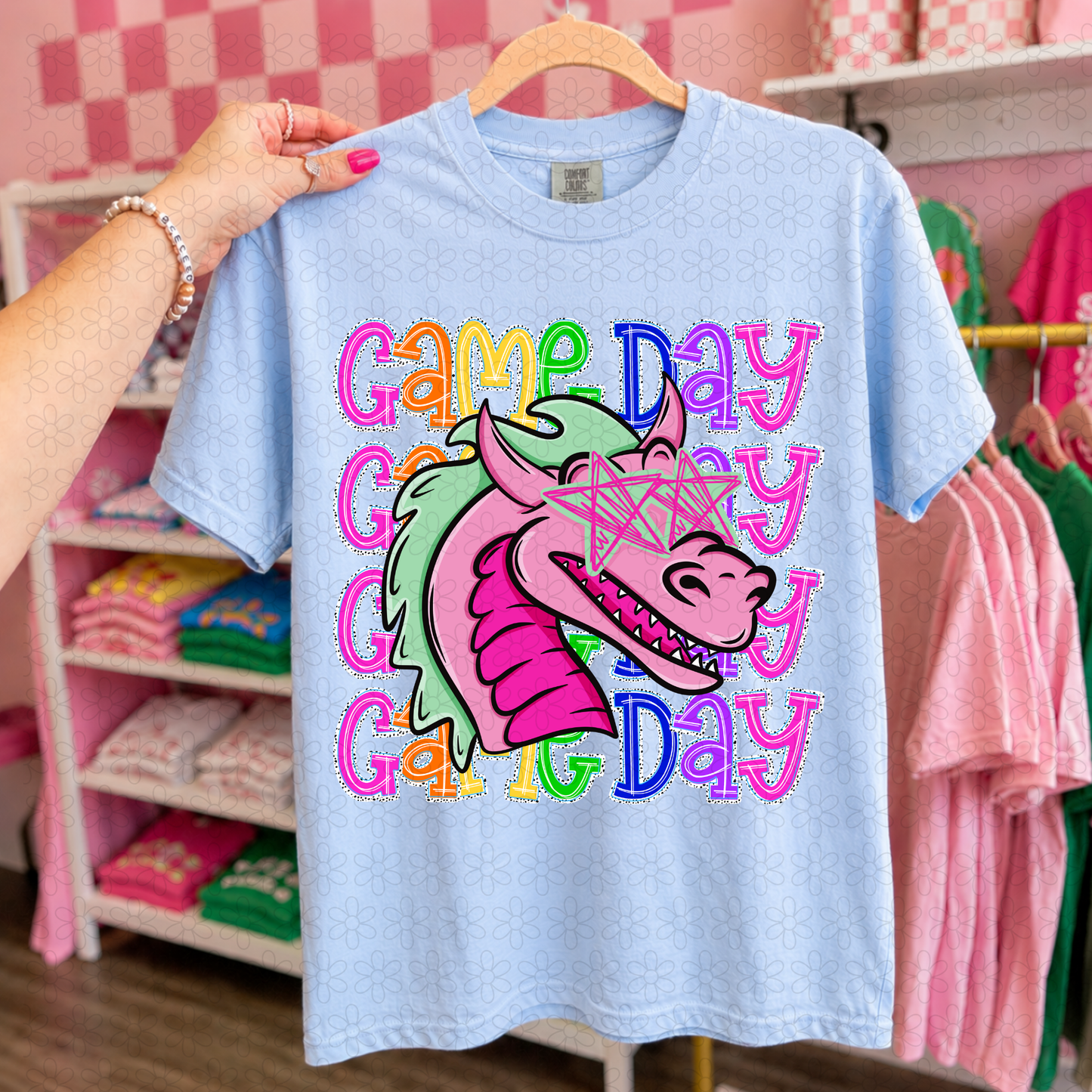 Preppy Game Day Mascots (Multiple Options) DTF Transfer