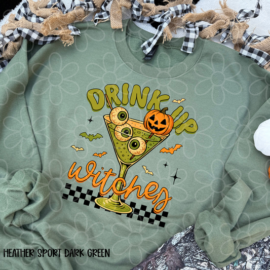 Drink Up Witches Completed Tee