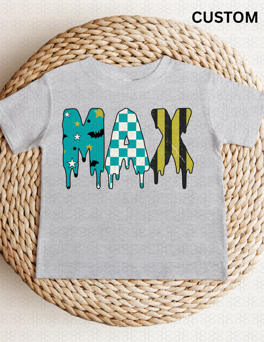 Drippy Halloween Custom Alpha Completed Tee