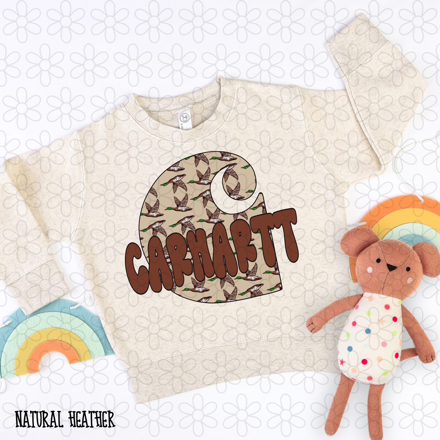 Duck Brown Carhartt DTF Transfer