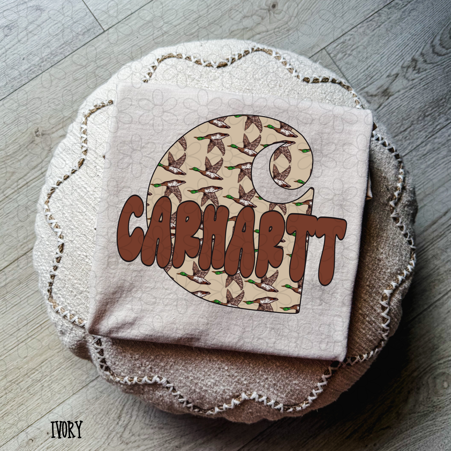 Duck Brown Carhartt Completed Tee