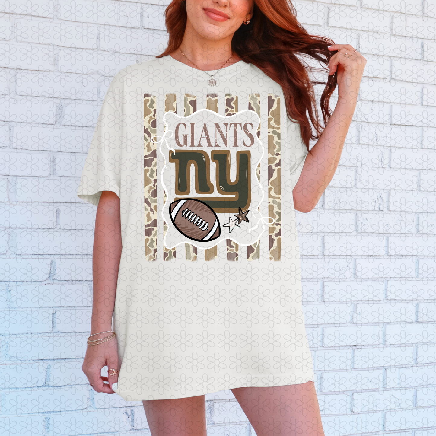 Duck Camo Football Teams (Multiple Options) Completed Tee