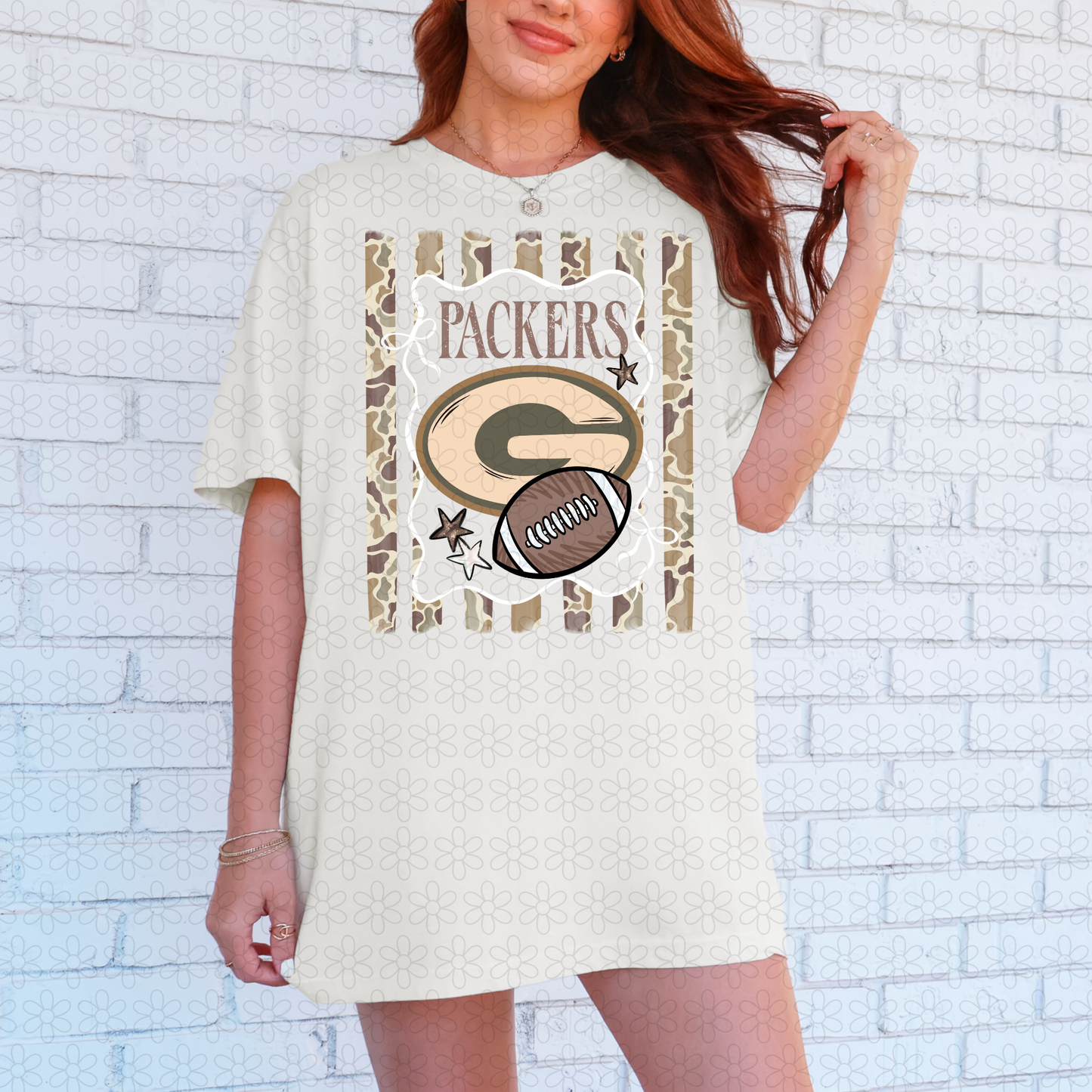 Duck Camo Football Teams (Multiple Options) Completed Tee