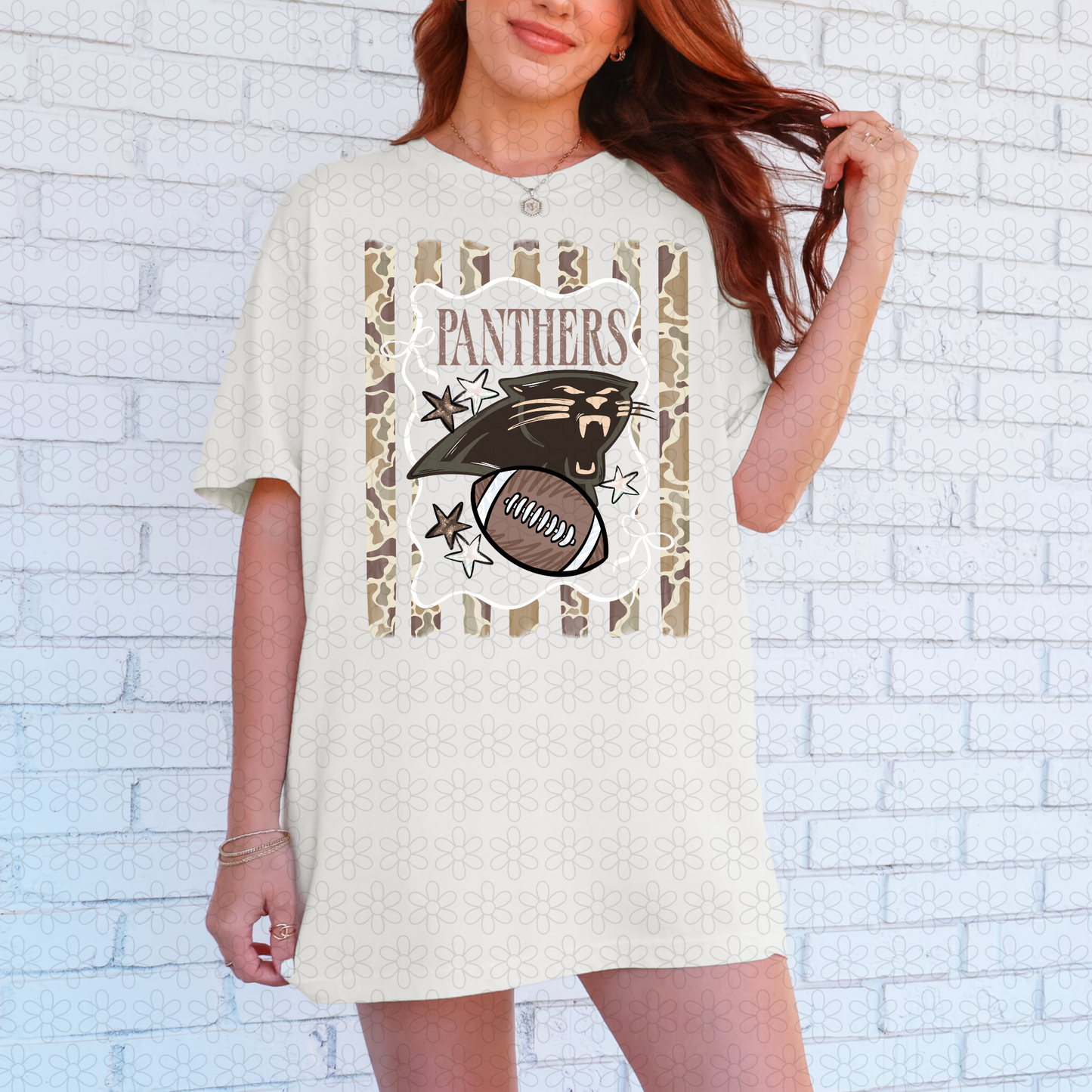 Duck Camo Football Teams (Multiple Options) Completed Tee