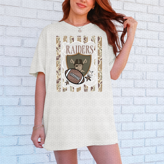 Duck Camo Football Teams DTF Transfer