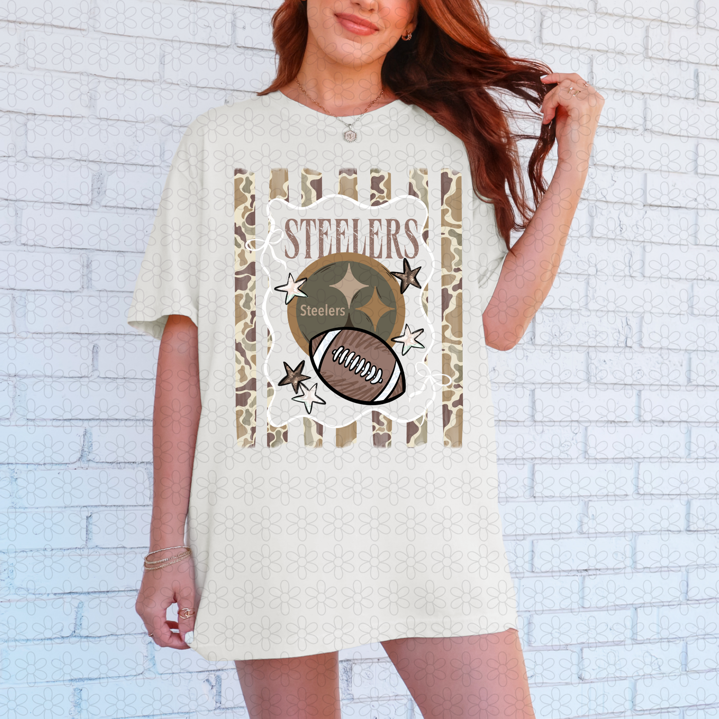 Duck Camo Football Teams (Multiple Options) Completed Tee