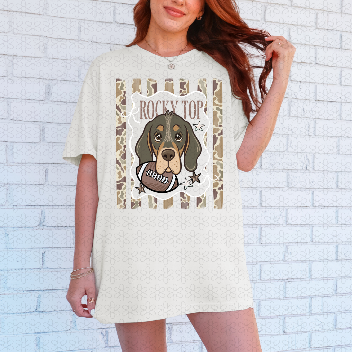 Duck Camo Football Teams (Multiple Options) Completed Tee