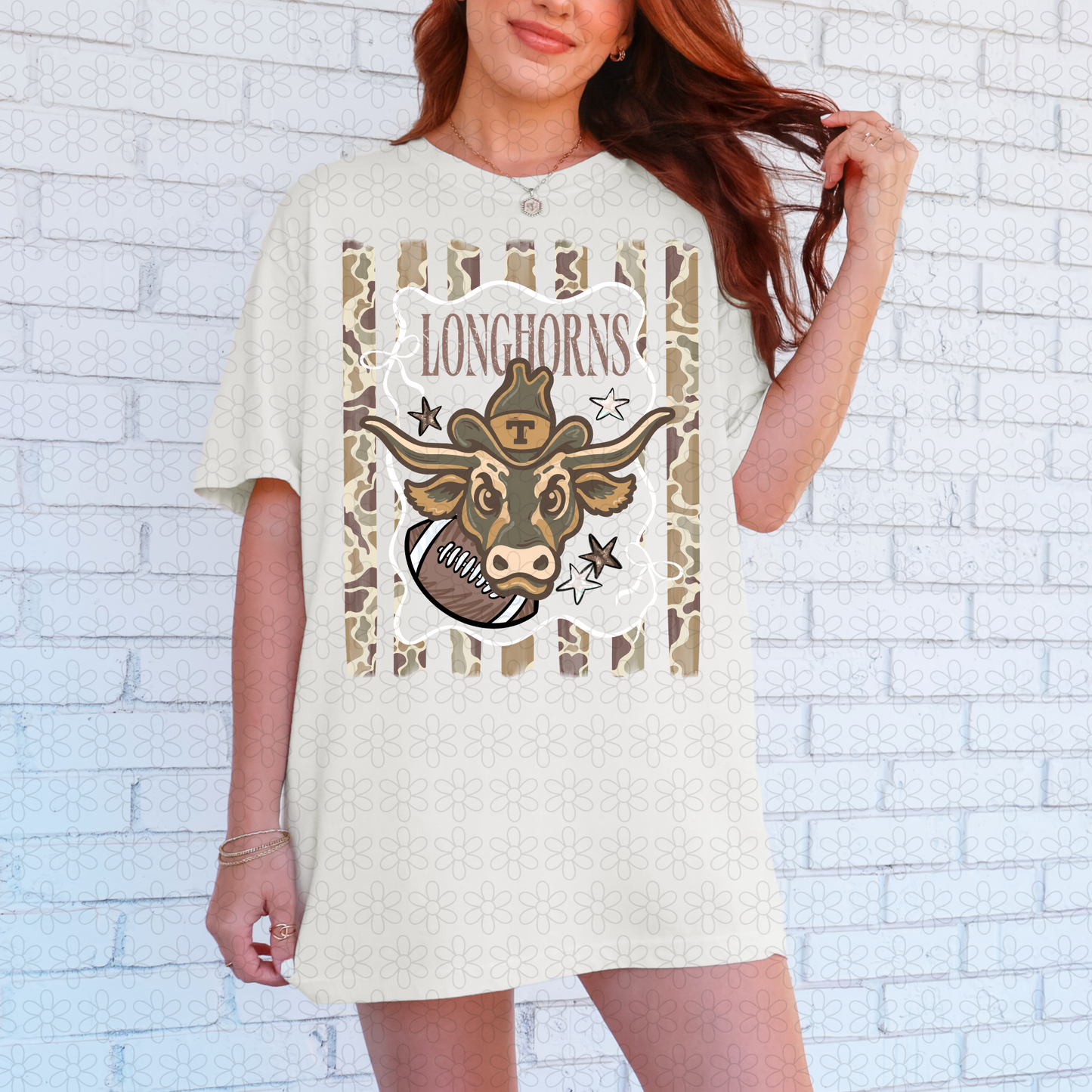 Duck Camo Football Teams (Multiple Options) Completed Tee