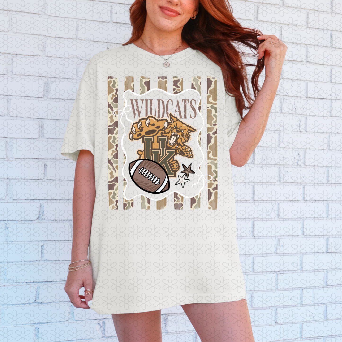 Duck Camo Football Teams (Multiple Options) Completed Tee