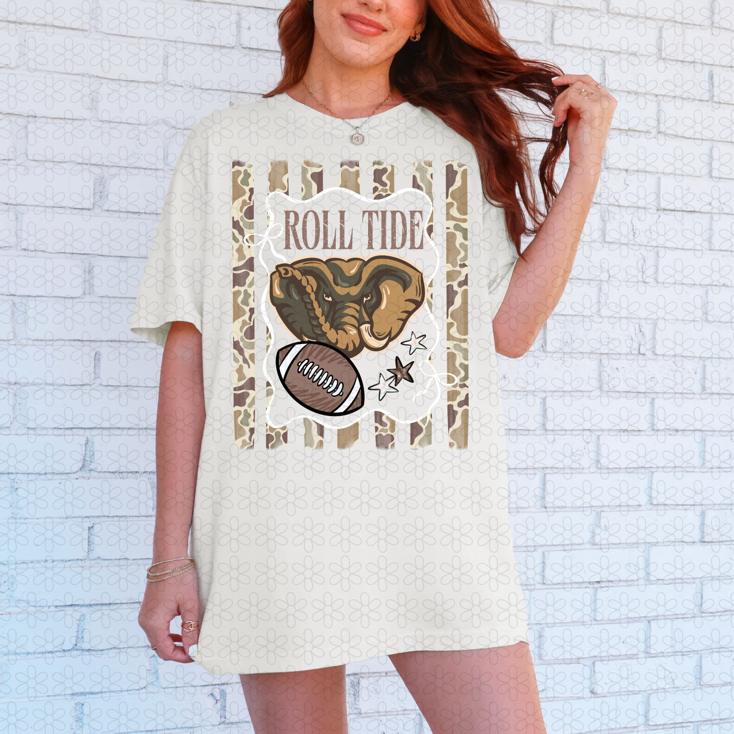 Duck Camo Football Teams (Multiple Options) Completed Tee