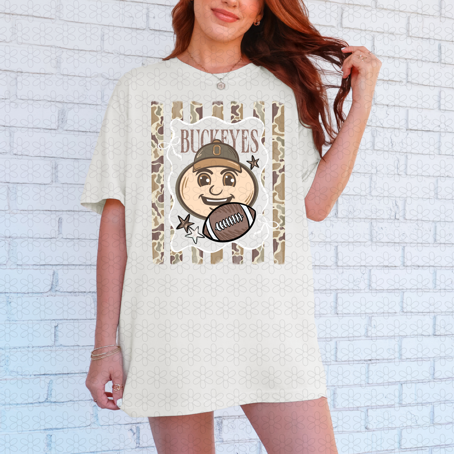 Duck Camo Football Teams (Multiple Options) Completed Tee