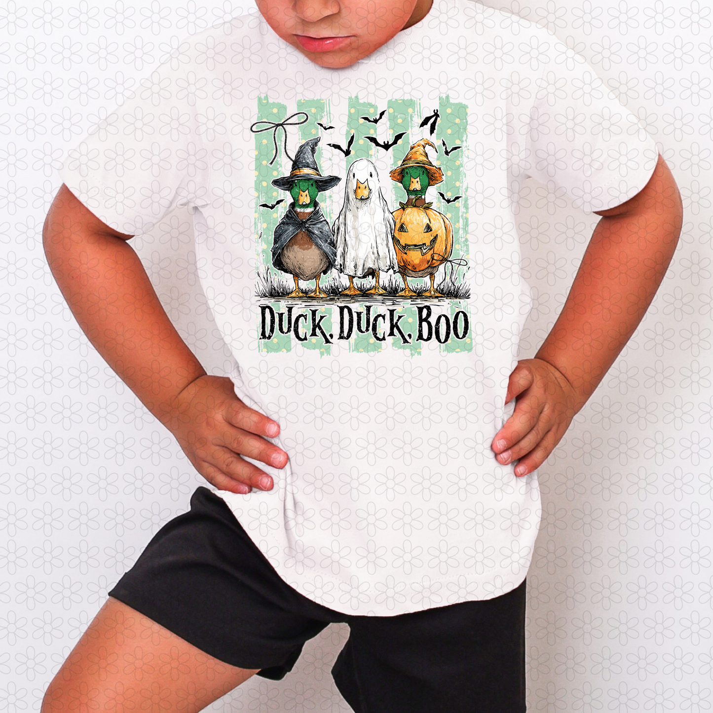 Duck Duck Boo Completed Tee