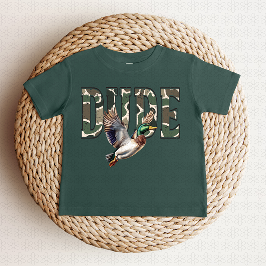 Dude Duck DTF Transfer