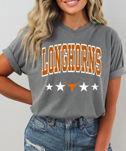 Vintage Longhorns Completed Tee