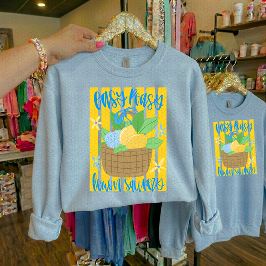 EASY PEASY LEMON SQUEEZY Completed Tee