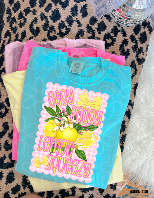 Easy Peasy Lemon Squeezy Completed Tee