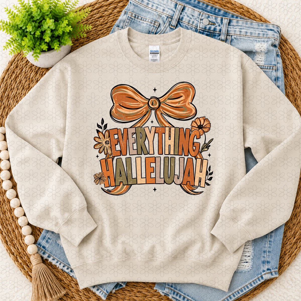 Everything Hallelujah Fall Completed Tee