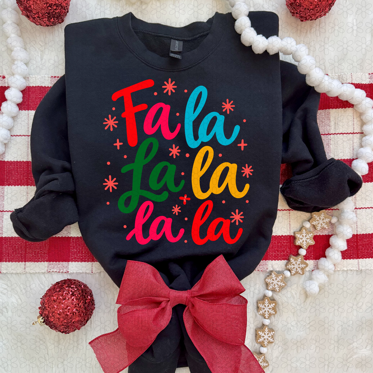 Fa La La La La Completed Tee