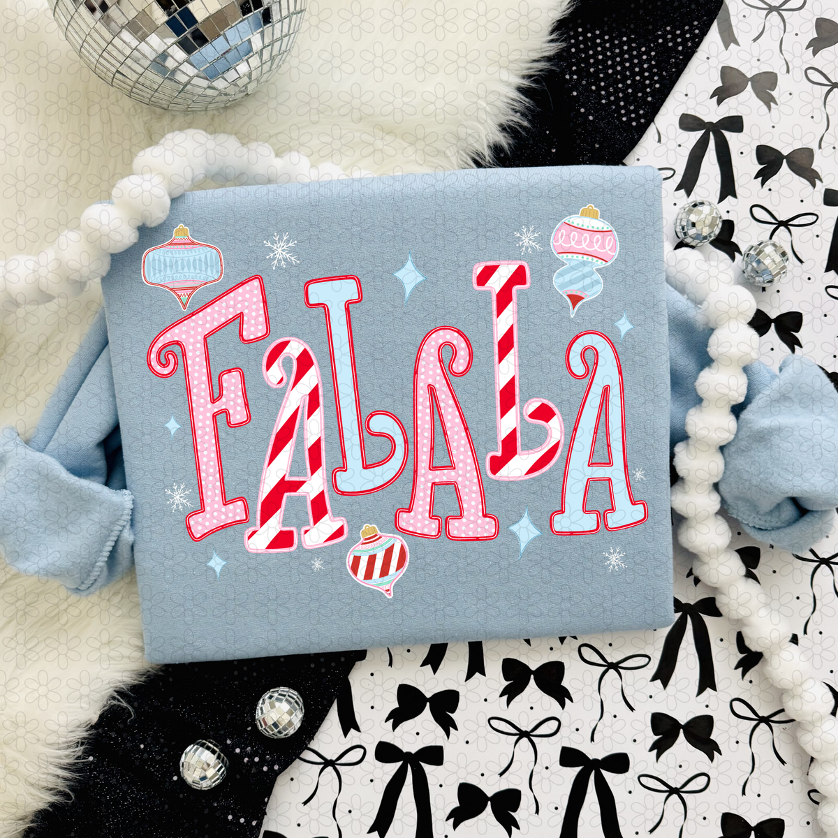 Falala Christmas Completed Tee
