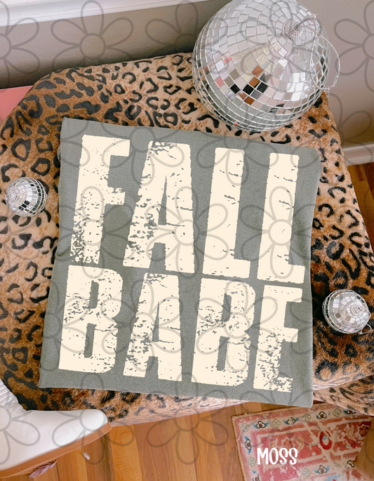 Fall Babe Completed Tee