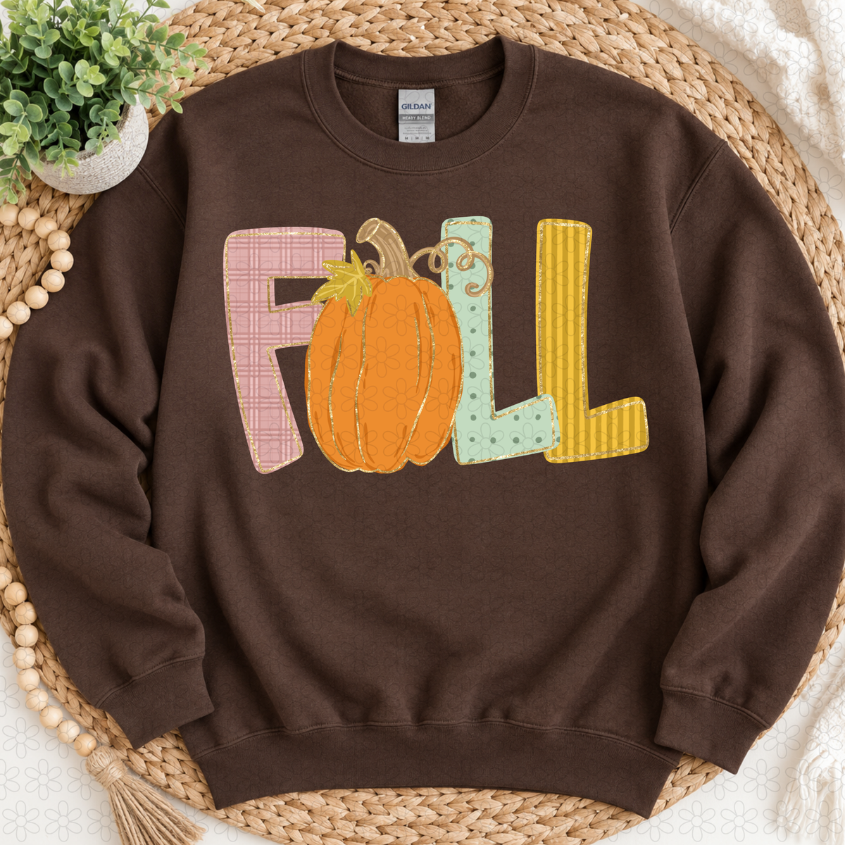 Fall Pumpkin Completed Tee