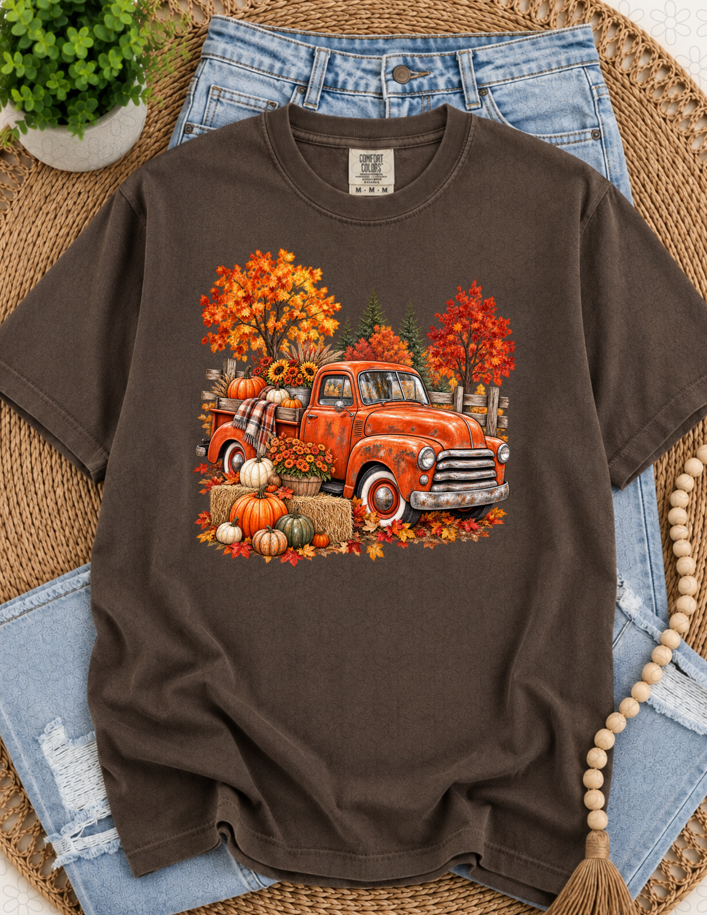 Fall Truck Completed Tee