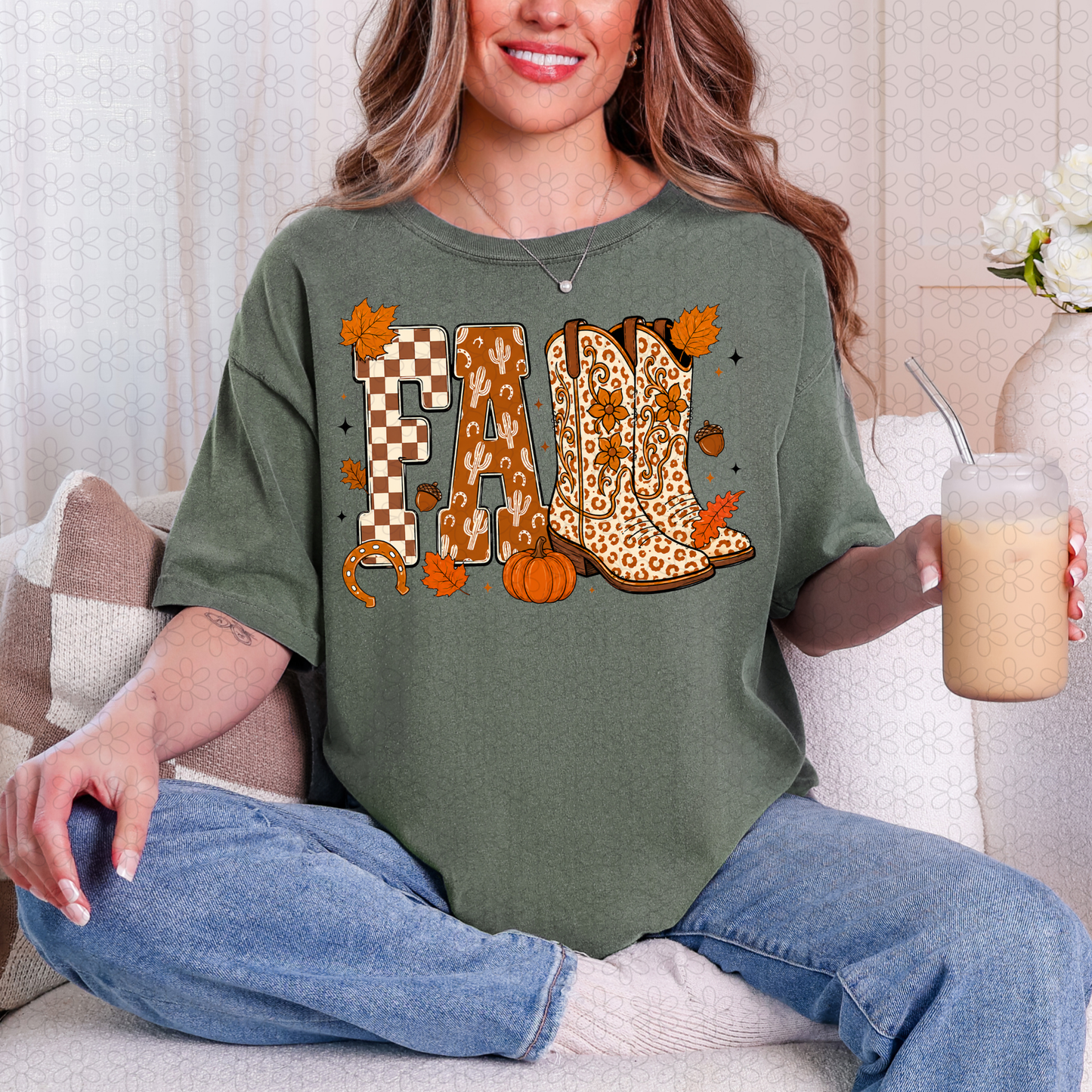 Fall boots Completed Tee