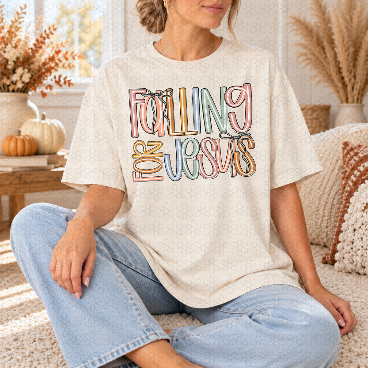 Falling for Jesus Completed Tee