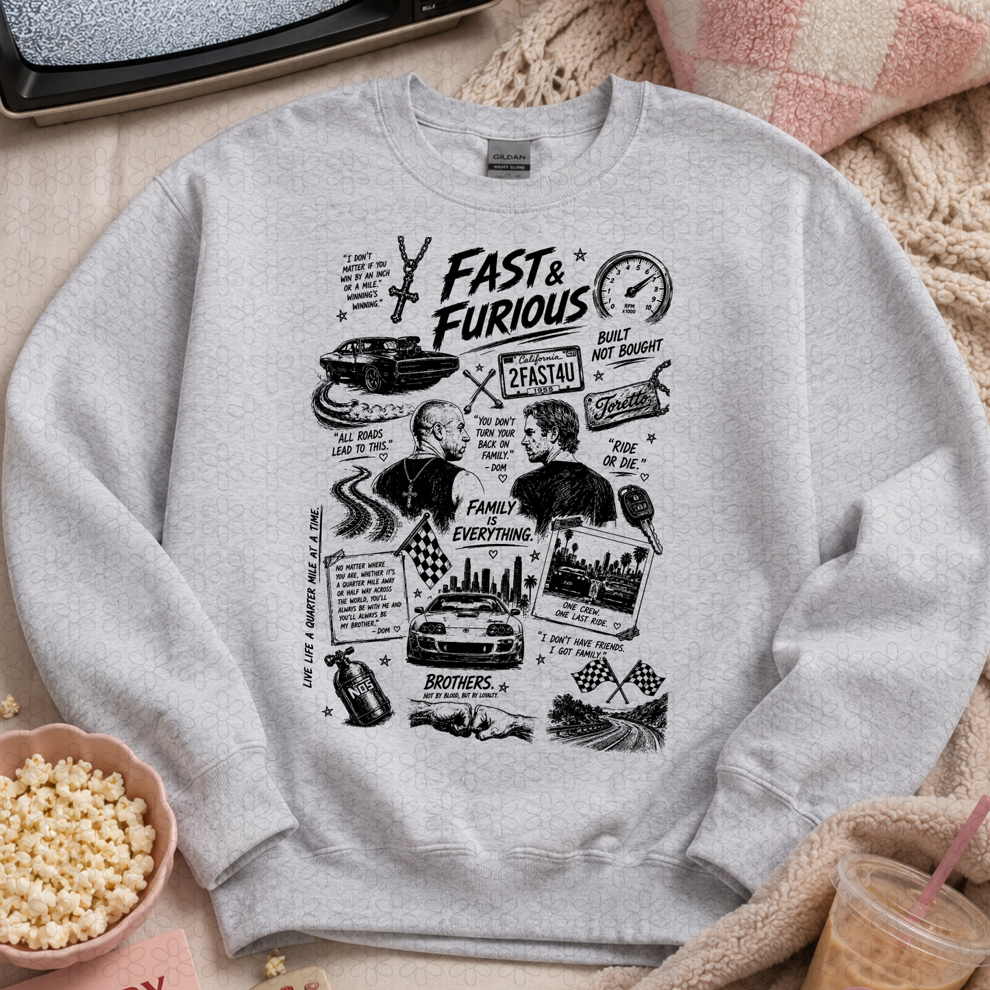 TV Show Collage (Multiple Options) Complete Tee