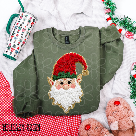 Faux Christmas Elf Completed Tee