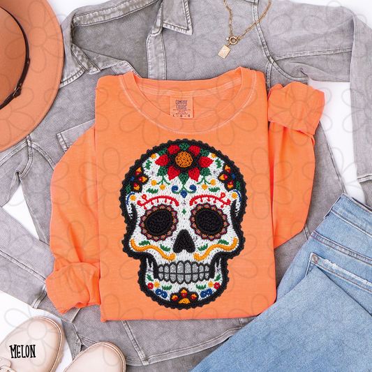 Faux Skull Completed Tee
