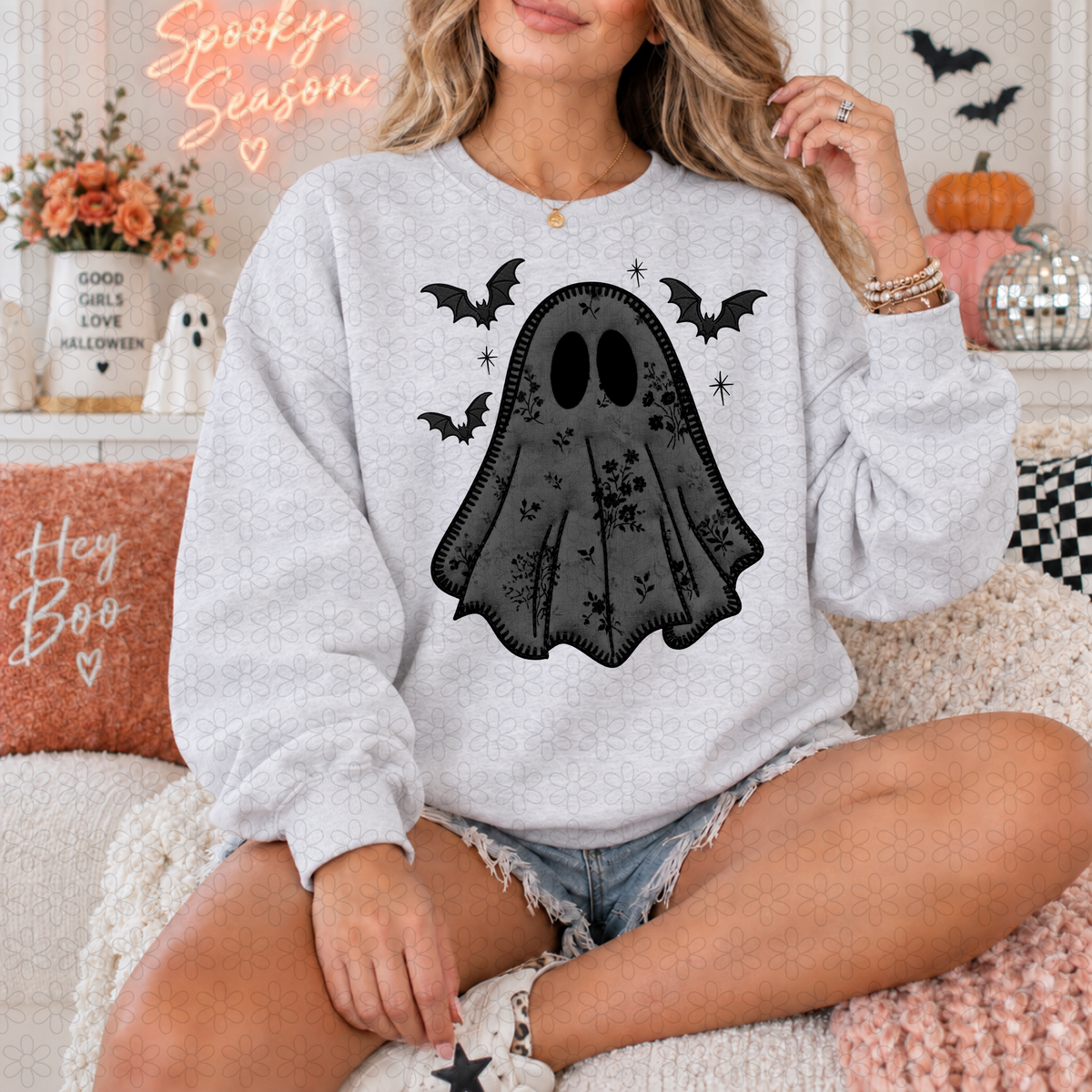 Faux Ghost  DTF Transfer