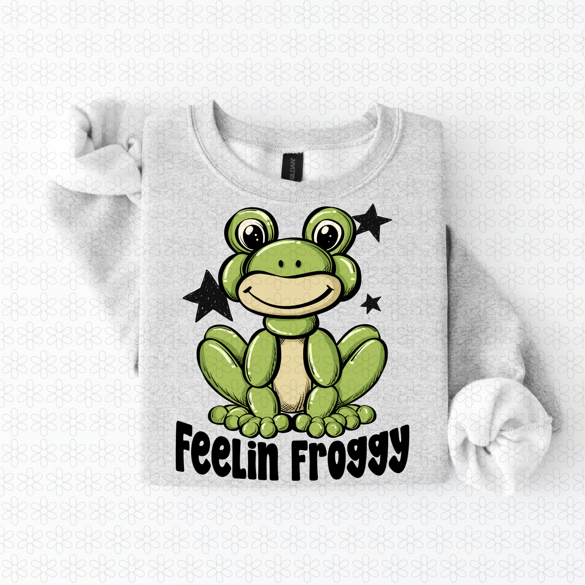 Feelin Froggy Completed Tee
