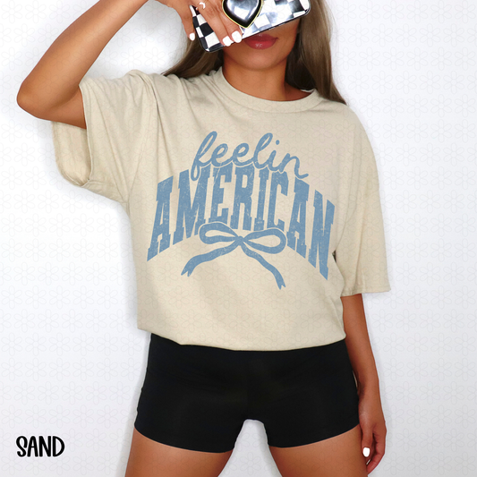 Fellin American - Blue Completed Tee