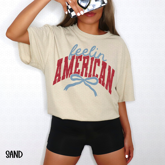 Fellin American - Red and Blue Completed Tee