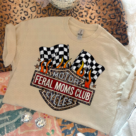 Feral Moms Club Completed Tee