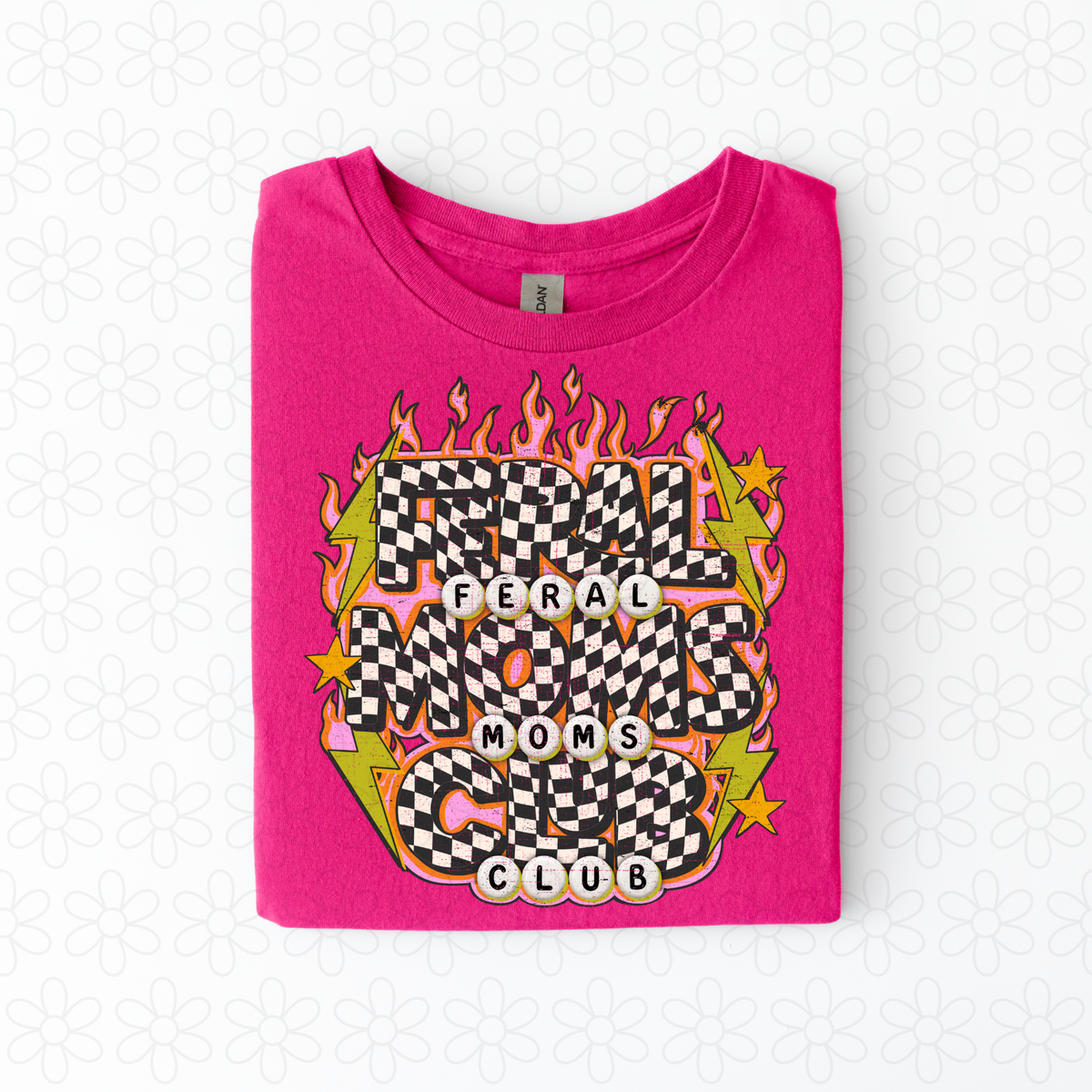 Feral Moms Club Completed Tee